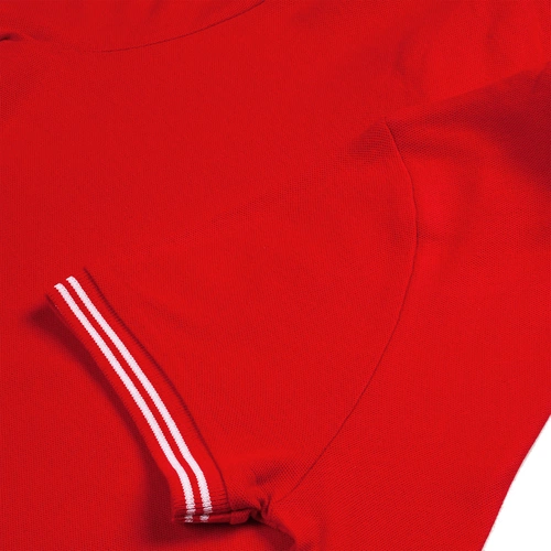 Рубашка поло женская Virma Stripes Lady, красная Рубашка поло женская Virma Stripes Lady, красная