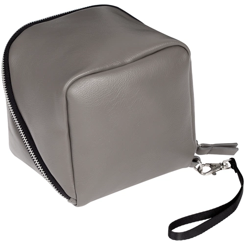 Дорожная косметичка Cubo, серая Дорожная косметичка Cubo, серая