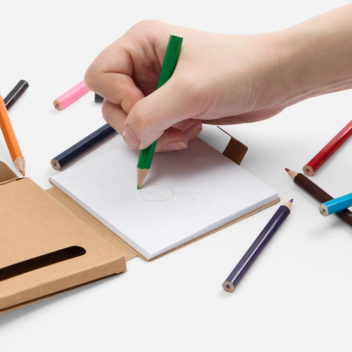 Набор цветных карандашей с блокнотом Pencilvania Traveler Набор цветных карандашей с блокнотом Pencilvania Traveler