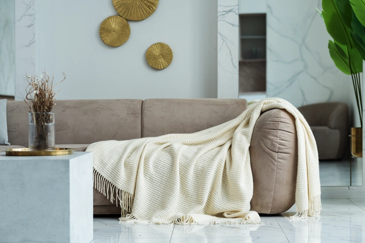 Плед «Онега XL», бежевый Плед «Онега XL», бежевый