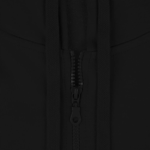 Толстовка на молнии с капюшоном Siverga 2.0, черная Толстовка на молнии с капюшоном Siverga 2.0, черная