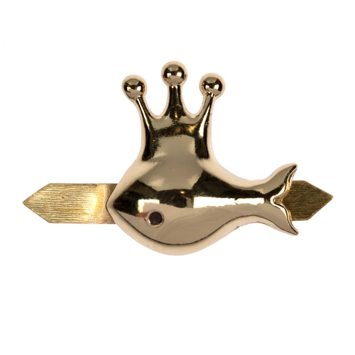 Шильдик «Золотая рыбка», золотистый Шильдик «Золотая рыбка», золотистый