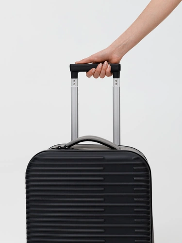 Чемодан Bonfold, черный с серым Чемодан Bonfold, черный с серым