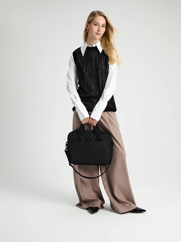 Сумка для ноутбука Delegate, черная Сумка для ноутбука Delegate, черная