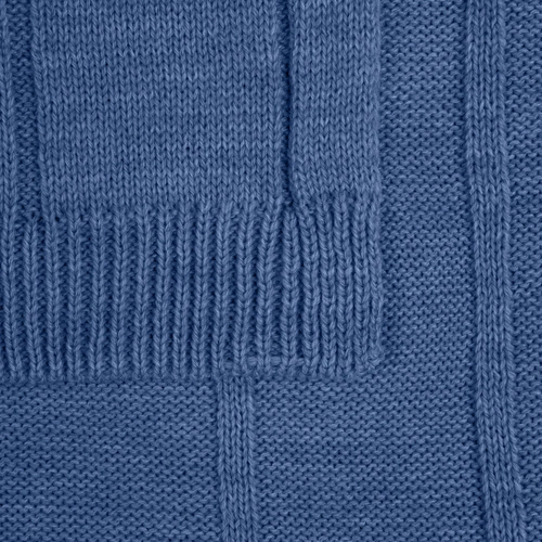 Плед Bambolay, синий (черника) Плед Bambolay, синий (черника)