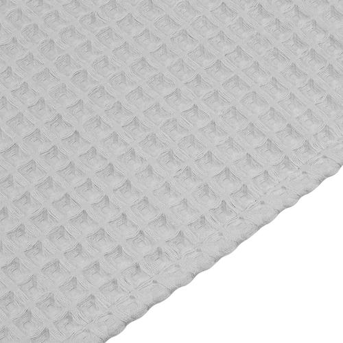 Полотенце вафельное Gentle, большое, светло-серое Полотенце вафельное Gentle, большое, светло-серое