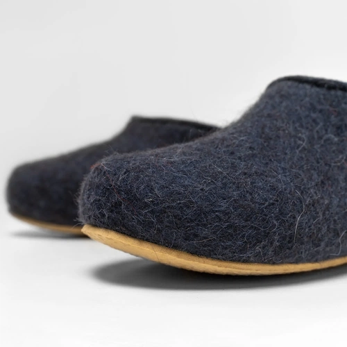 Домашние валенки Cant, темно-синие (клякса) Домашние валенки Cant, темно-синие (клякса)