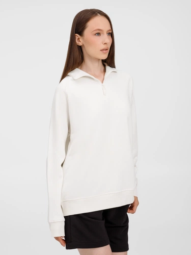 Толстовка унисекс S3, молочно-белая Толстовка унисекс S3, молочно-белая