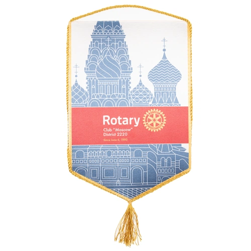 Вымпел с печатью Flam на заказ Вымпел с печатью Flam на заказ