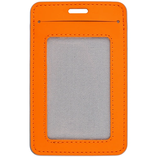 Чехол для пропуска Shall Simple, оранжевый Чехол для пропуска Shall Simple, оранжевый