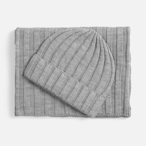 Шарф Metelitsa, серебристо-серый меланж Шарф Metelitsa, серебристо-серый меланж