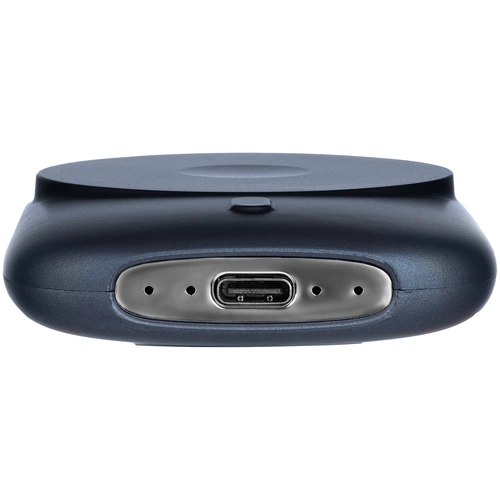 Универсальный магнитный аккумулятор Feel Motion, 5000 мАч, темно-синий Универсальный магнитный аккумулятор Feel Motion, 5000 мАч, темно-синий