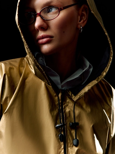 Дождевик Palladio Pockets, золотистый Дождевик Palladio Pockets, золотистый