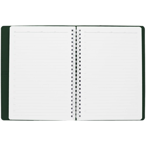 Ежедневник Spring Touch, недатированный, зеленый Ежедневник Spring Touch, недатированный, зеленый