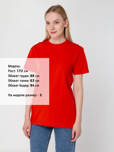 Футболка унисекс T-Bolka 160, красная Футболка унисекс T-Bolka 160, красная