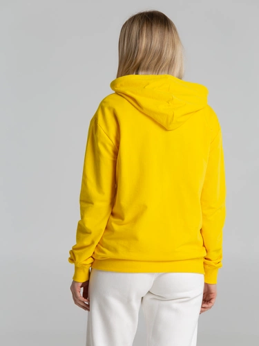 Толстовка на молнии с капюшоном Unit Siverga, желтая Толстовка на молнии с капюшоном Unit Siverga, желтая