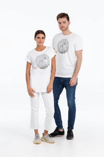 Футболка «Качели», белая Футболка «Качели», белая