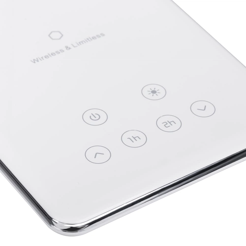 Настольная лампа с беспроводной зарядкой Power Spot, белая Настольная лампа с беспроводной зарядкой Power Spot, белая