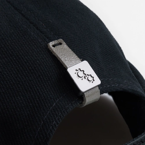 Кепка без козырька Marinero, черная с кастомизацией Кепка без козырька Marinero, черная с кастомизацией