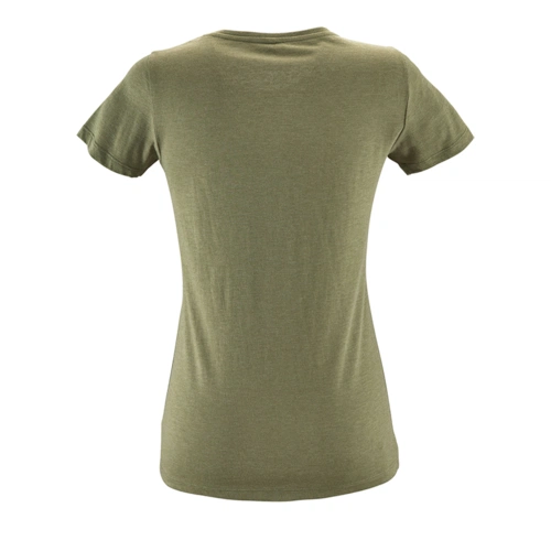 Футболка женская Regent Fit Women, меланж хаки Футболка женская Regent Fit Women, меланж хаки