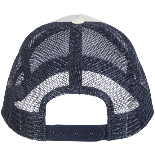 Бейсболка Blink, молочно-белая с синим (деним) Бейсболка Blink, молочно-белая с синим (деним)