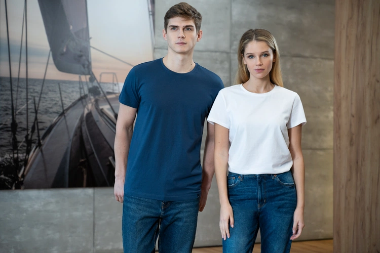 Футболка мужская American U, черная Футболка мужская American U, черная