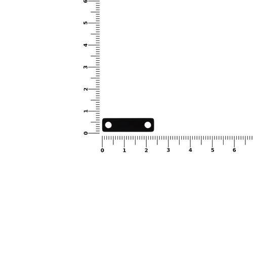 Шильдик металлический Alfa Liten, черный Шильдик металлический Alfa Liten, черный