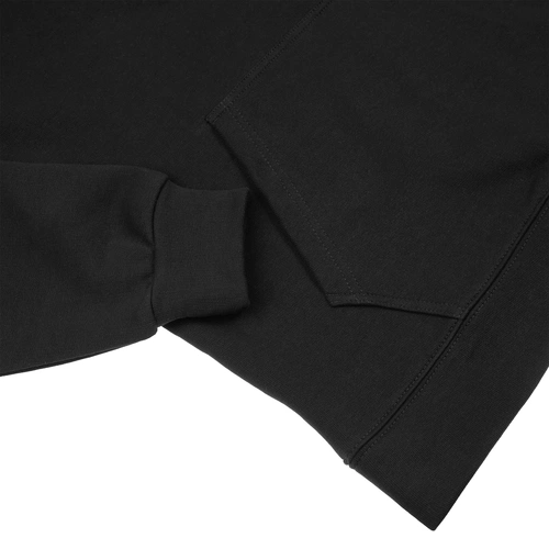 Худи оверсайз унисекс Outshine, черное Худи оверсайз унисекс Outshine, черное