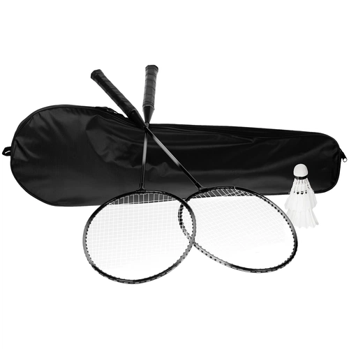 Набор для игры в бадминтон Gloucester, черно-серый Набор для игры в бадминтон Gloucester, черно-серый