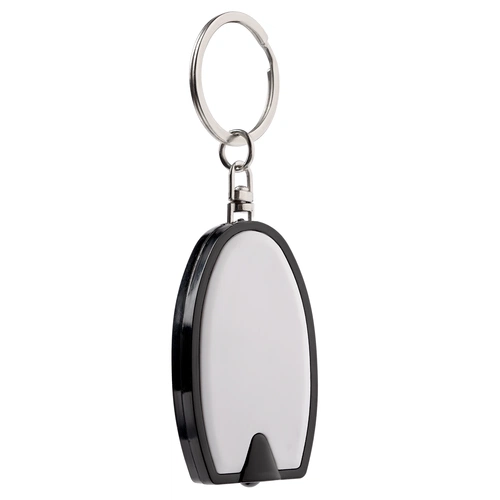 Брелок-фонарик Vivid, ver.2, белый с черным Брелок-фонарик Vivid, ver.2, белый с черным