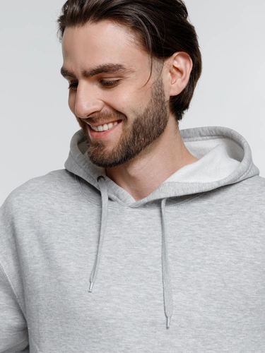 Худи унисекс Phoenix, серый меланж Худи унисекс Phoenix, серый меланж