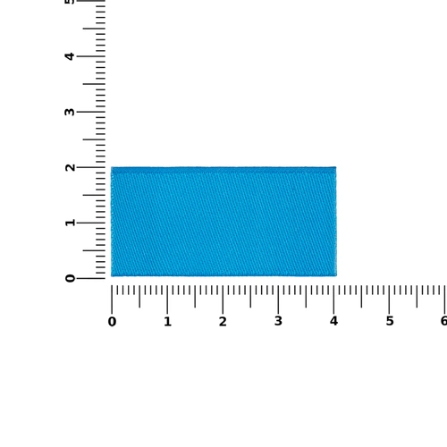 Лейбл тканевый Epsilon, XXS, голубой Лейбл тканевый Epsilon, XXS, голубой