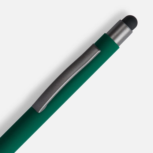 Ручка шариковая Atento Soft Touch со стилусом, зеленая Ручка шариковая Atento Soft Touch со стилусом, зеленая