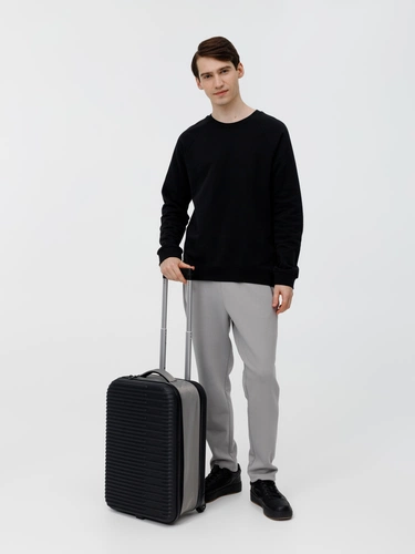 Чемодан Bonfold, черный с серым Чемодан Bonfold, черный с серым