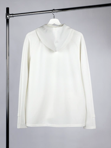 Куртка с капюшоном унисекс Begi, молочно-белая Куртка с капюшоном унисекс Begi, молочно-белая