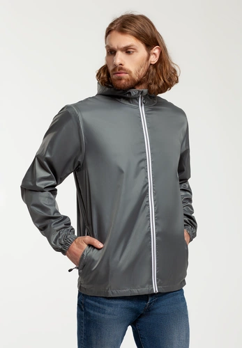 Ветровка мужская Fastplant серая Ветровка мужская Fastplant серая