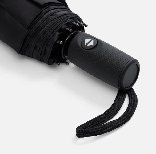 Складной зонт Dome Double с двойным куполом, черный Складной зонт Dome Double с двойным куполом, черный