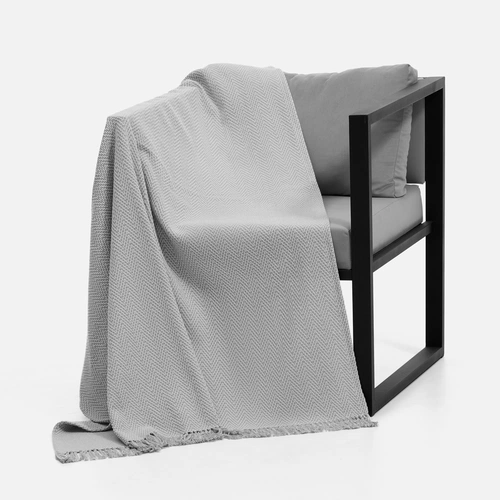 Плед Saltoro, светло-серый Плед Saltoro, светло-серый