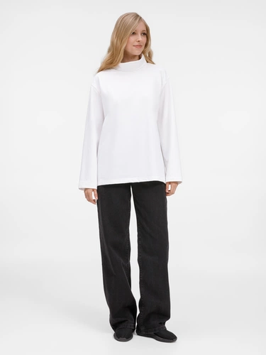 Лонгслив Morfiss, белый Лонгслив Morfiss, белый