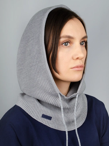 Капор-капюшон Zaliv, серый Капор-капюшон Zaliv, серый