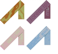 Шарф Fung XXL на заказ, полушерсть