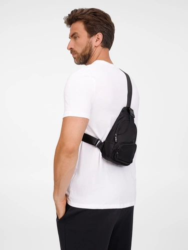 Спортивный кросс-боди рюкзак Bagventure, черный Спортивный кросс-боди рюкзак Bagventure, черный