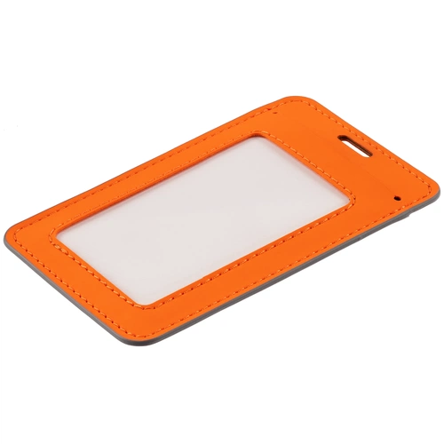 Чехол для пропуска Shall Simple, оранжевый Чехол для пропуска Shall Simple, оранжевый