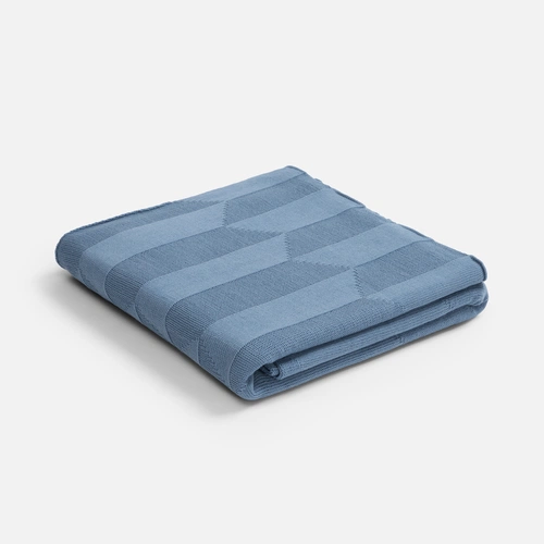 Плед Rombus, синий (дымчатый) Плед Rombus, синий (дымчатый)