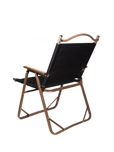 Стул MW02 складной, черный, темное дерево Стул MW02 складной, черный, темное дерево