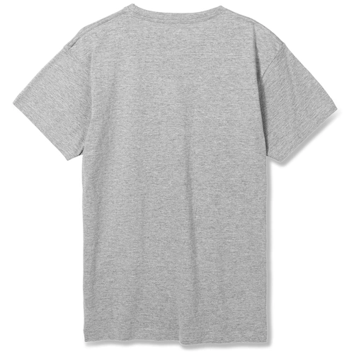 Футболка унисекс T-Bolka 180, серый меланж Футболка унисекс T-Bolka 180, серый меланж