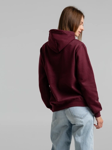 Толстовка с капюшоном Snake II бордовая Толстовка с капюшоном Snake II бордовая