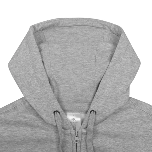 Толстовка мужская Hooded Full Zip серый меланж Толстовка мужская Hooded Full Zip серый меланж