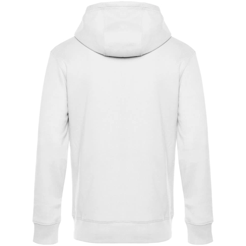 Толстовка с капюшоном унисекс King, белая Толстовка с капюшоном унисекс King, белая