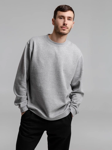 Толстовка Spider 260, серый меланж Толстовка Spider 260, серый меланж